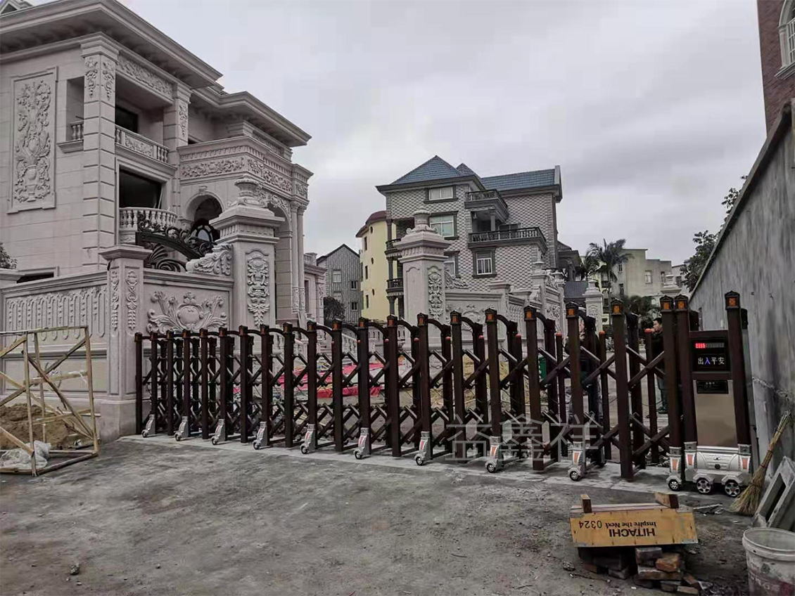 福清市下郑村铝合金伸缩门