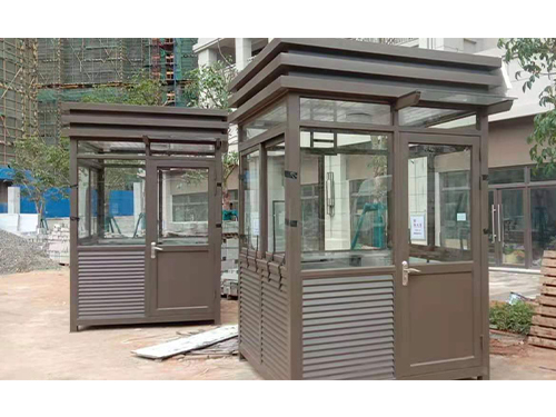 钢结构岗亭福建省福安市赛岐开发区世茂罗江万城金兰湾云玺售楼处