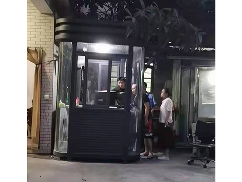 钢结构岗亭 泉州石狮卡威鹭服饰有限公司