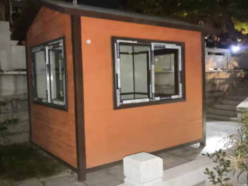 福州市鼓楼区广播电视传输发射中心钢结构防腐木岗亭