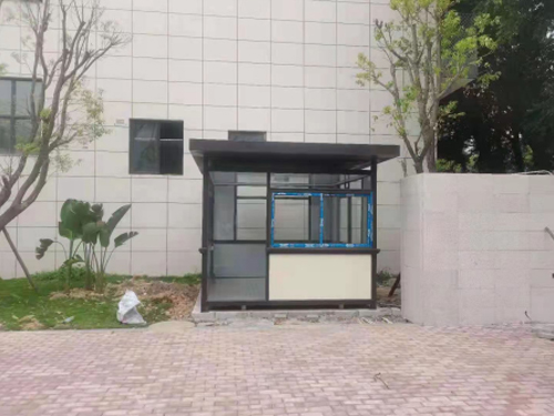 福州市仓山区吉诺检测站钢结构岗亭