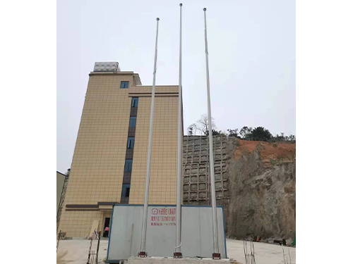 不锈钢手动锥形旗杆 福建省连江县宏康食品有限公司