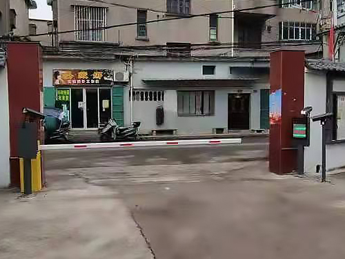 福州市长乐区松下镇垅下村民委员会 一进一出车牌识别系统